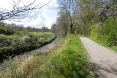 31. Flowing alongside the West Somerset Mineral Railway footpath