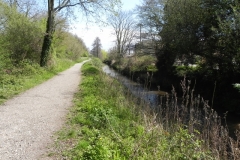 33. Flowing alongside the West Somerset Mineral Railway footpath
