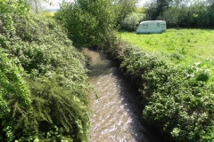 4. Looking downstream from Lower Washford Accommodation Bridge