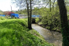 51. Flowing past paper mill