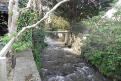 58. Watchet Mill Footbrige downstream face