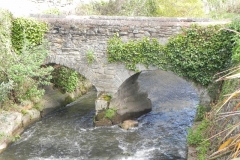 69. Waterloo Cottages Footbridge upstream arches