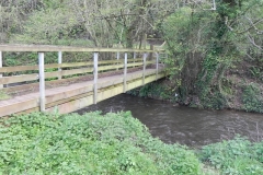 2. ROW footbridge No. 4789 upstream face