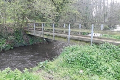 4. ROW footbridge No. 4789 downstream face