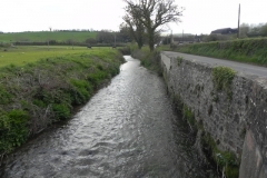 42. Looking upstream from Abbey Mill Bridge