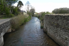 56. Looking downstream from Cleeve Abbey Bridge
