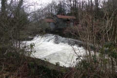 10. Beasley Mill weir from East bank