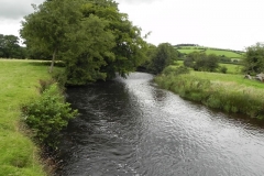 30. Upstream from confluence with River Exe