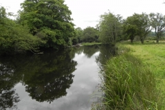 6. Downstream from Brushford Bridge