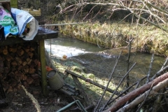 70. Upstream from Enterwell Cottage weir