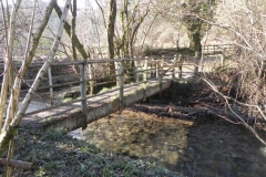 73. Witheridge Footbridge downstream face