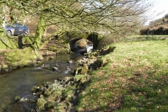 8a. Looking upstream to Robbers Bridge