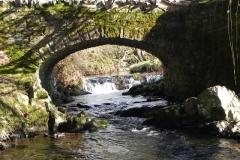 9. Looking upstream through Robbers Bridge