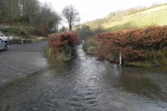 4. Looking upstream Chibbet Ford