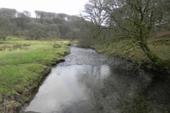 52. Looking downstream Simonsbath Bridge