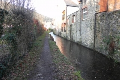 15. Leat runs behind Lady Street