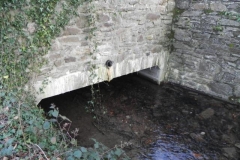 19. Leat passes beneath Kemp Way
