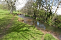 41. Downstream from Dunster Castle Weir