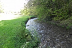 76. Flowing past Kingsbridge Playing Field