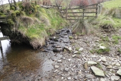 74. Small stream joins from the north
