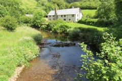 13. Looking upstream from Lyncombe Bridge