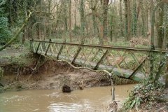 54.-Footbridge-Downstream-Face-West-of-Alford-Church