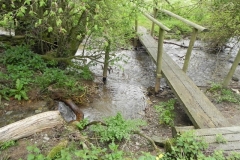 32a. Footbridge below Parson's Close Plantation