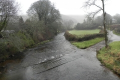 66. Looking downstream from Malmsmead Bridge