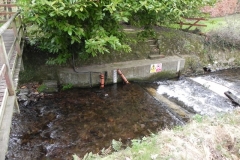 14. West Luccombe Flow Measuring Station weir