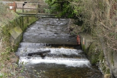 16. West Luccombe Flow Measuring Station weir