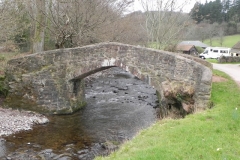 26. West Luccombe Packhorse Bridge downstream arch