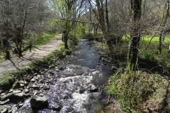 17. Looking upstream from Heddon Mouth Stone Bridge