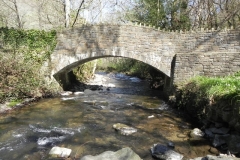 18. Heddon Mouth Stone Bridge upstream arch