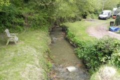 45. Looking upstream from Pitt Mill bridge