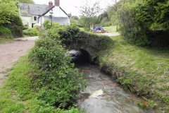 47. Pitt Mill bridge upstream arch