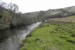 12. Downstream from Landacre bridge