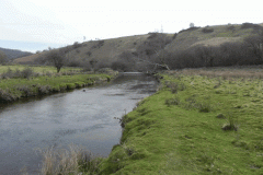 14. Downstream from Landacre bridge