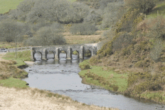 2. Lanacre Bridge from below Withypool Common