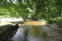 5. Looking downstream from footbridge