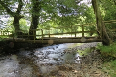 6. Footbridge downstream face
