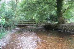 8. Looking upstream to footbridge