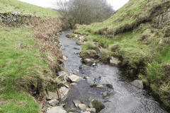 59. Flowing below Twitchen Ridge