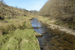 29. Flowing below Moorhouse Ridge