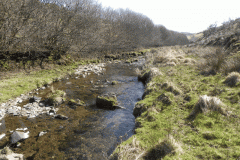 30. Flowing below Moorhouse Ridge