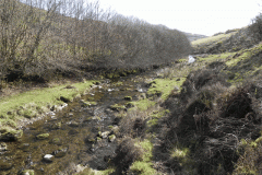 33. Flowing below Moorhouse Ridge