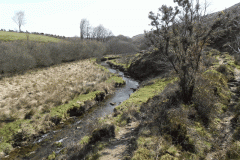 7. Flowing below Moorhouse Ridge