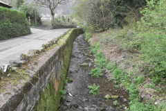 57. Flowing past Parson's Street