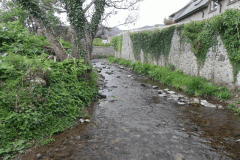 81. Looking upstream from Porlock Camping site