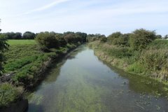 36.-Looking-downstream-from-Newbridge-Drove-Bridge-and-Sluice