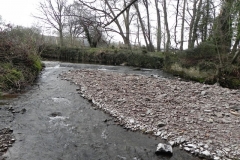 78. Approaching confluence with River Aller
